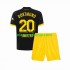 Camisola Borussia Dortmund Marcel Sabitzer 20 Criança Equipamento Segundo 2023-2024 Manga Curta